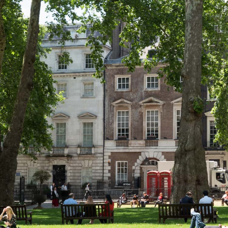 london park in summer